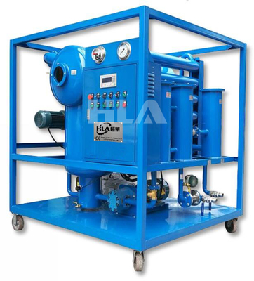 Transformer olie zuiveringsmachine met 50 kW vermogen 220V spanning 0,04MPa werkdruk