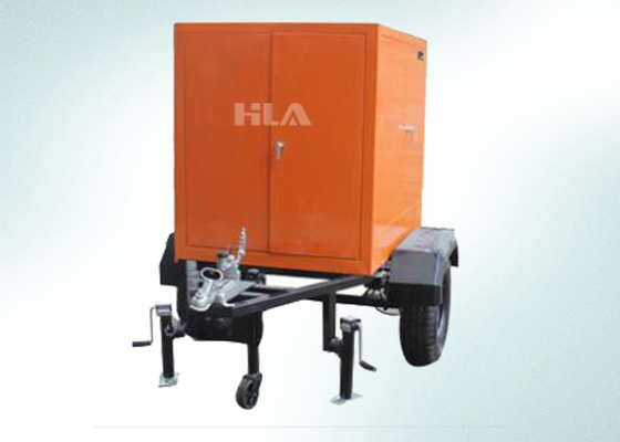 Industriële mobiele oliezuiveringsmachine met geavanceerde filtratietechnologie en capaciteit van 100 liter per uur