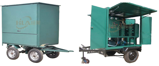 Industriële mobiele oliezuiveringsmachine met geavanceerde filtratietechnologie en capaciteit van 100 liter per uur