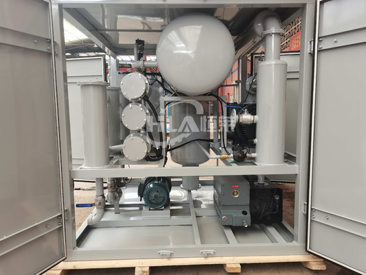 Olie zuivering bij 0,3 MPa druk met transformator olie zuiveringsapparaat en zuivering