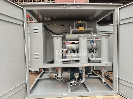 Olie zuivering bij 0,3 MPa druk met transformator olie zuiveringsapparaat en zuivering