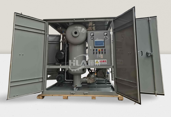 Transformator-oliezuiveringsmachine met vacuümverwarmingszuiveringsmethode en watergehalte ≤ 3 ppm