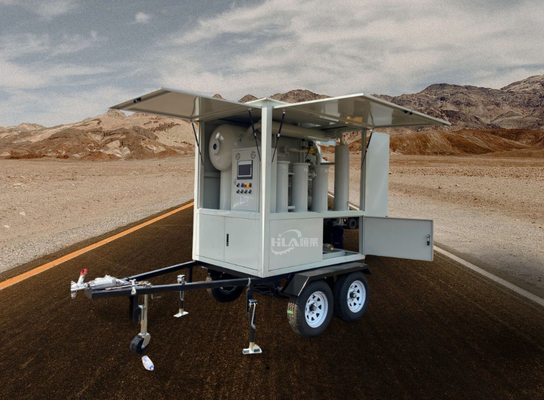 Waterdichtheid coëfficiënt IP65 Transformator olie zuiveringsmachine met 48 kW verwarmingsvermogen