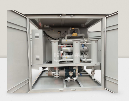 48 kW verwarmingskracht olie zuiveringsmachine voor effectieve olie reiniging bij 0,04 MPa druk