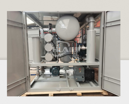 48 kW verwarmingskracht olie zuiveringsmachine voor effectieve olie reiniging bij 0,04 MPa druk