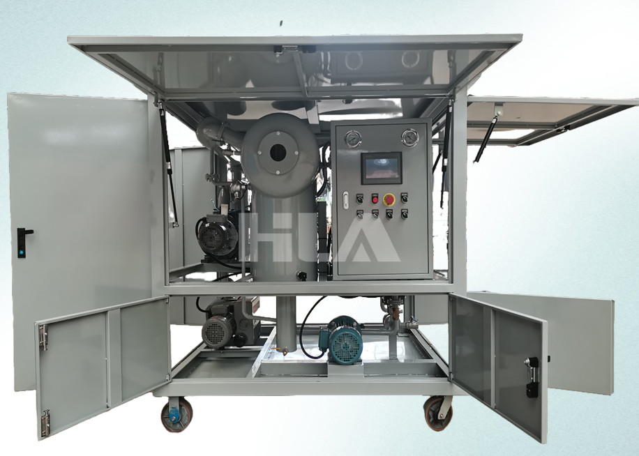 PLC-besturingstransformator Elektrische oliezuiveringsmachine Filterapparatuur met accessoires