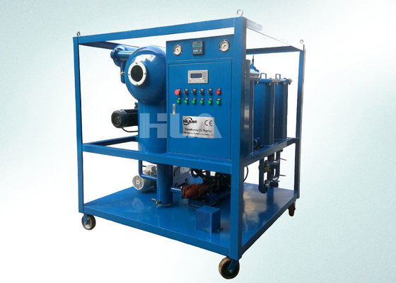 3000L/h Transformer olie zuiveringsmachine met koud staal materiaal en 700 kg capaciteit