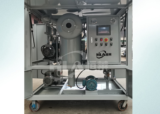 135 kW Verwarmingsvermogen Koud staal transformator Olie zuiveringsmachine voor olie zuivering
