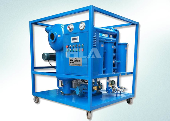 Dubbele Stadia die de Reinigingsmachine van de Transformatorolie met Leybold-Pompen 150L/Min isoleren