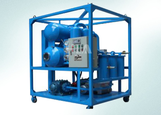 De ultra Hoge Vacuüm van de de Zuiveringsinstallatiemachine van de Transformatorolie Reiniging van de de Transformatorolie