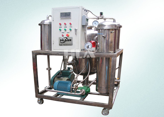 Draagbaar Vacuüm de Reinigingssysteem van de Dehydratatietoestelolie met PLC Controlesysteem